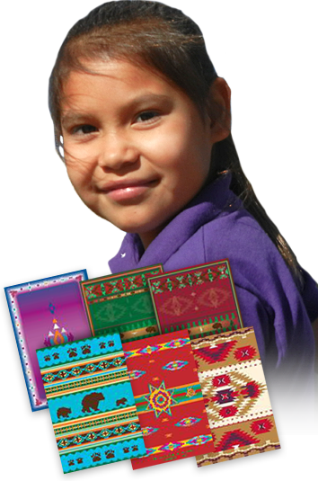 St labre indian top school blanket