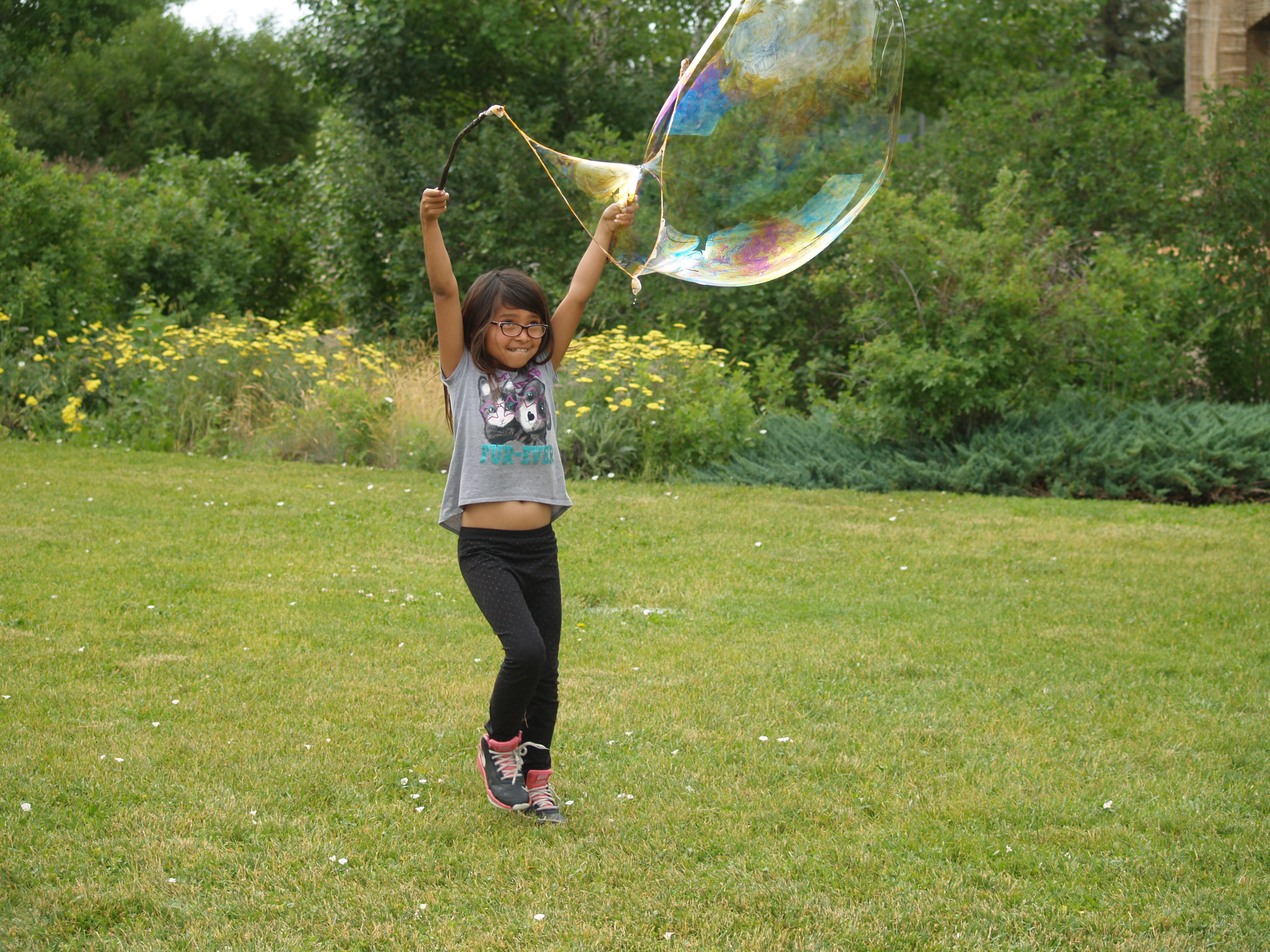 Bubbles, Bubbles, Bubbles - St. Labre Indian School